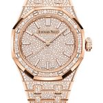 Audemars Piguet Royal Oak Selfwinding 15552OR.ZZ.1358OR.01 (2025) - Diamond dial 37 mm Rose Gold case (1/1)