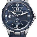 Ulysse Nardin Dual Time 243-20-3/43 (2026) - Blauw wijzerplaat 43mm Staal (1/1)