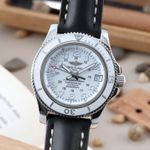 Breitling Superocean II 36 A17312 (Onbekend (willekeurig serienummer)) - Wit wijzerplaat 36mm Staal (3/8)