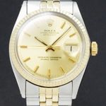 Rolex Datejust 1601 (1972) - Goud wijzerplaat 36mm Goud/Staal (1/7)