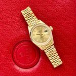 Rolex Lady-Datejust 69178 (1996) - Goud wijzerplaat 26mm Geelgoud (2/8)