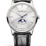 Jaeger-LeCoultre Master Ultra Thin Moon Q1368430 (2024) - Grijs wijzerplaat 39mm Staal (1/1)