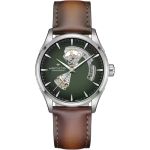 Hamilton Jazzmaster Open Heart H32705560 (2026) - Groen wijzerplaat 42mm Staal (1/1)