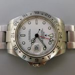 Rolex Explorer II 16570 (2004) - White dial 40 mm Steel case (3/4)