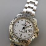 Rolex Explorer II 16570 (2004) - White dial 40 mm Steel case (1/4)