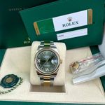 Rolex Datejust 36 126203 (2020) - Groen wijzerplaat 36mm Staal (1/1)