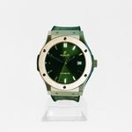 Hublot Classic Fusion 511.OX.8980.LR (2024) - Green dial 45 mm Rose Gold case (1/1)