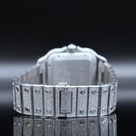 Cartier Santos WSSA0018 (2024) - Diamond dial 40 mm Steel case (4/6)