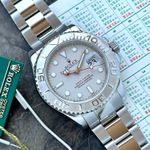 Rolex Yacht-Master 40 16622 (2008) - Zilver wijzerplaat 40mm Staal (3/8)