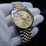 Rolex Datejust 41 126333 (2022) - Champagne dial 41 mm Gold/Steel case (2/6)