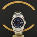 Rolex Datejust 36 116234 (2015) - Blauw wijzerplaat 36mm Staal (1/7)
