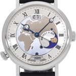 Breguet Classique 5717PT/US/9ZU (Unknown (random serial)) - Silver dial 43 mm Platinum case (1/5)