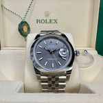 Rolex Datejust 41 126300 (2022) - Silver dial 41 mm Steel case (2/8)
