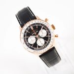 Breitling Navitimer 1 B01 Chronograph RB0138211B1P1 (2026) - Black dial 43 mm Red Gold case (2/8)