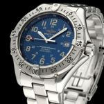 Breitling Superocean A17040 (1999) - Blauw wijzerplaat 41mm Staal (7/8)