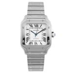 Cartier Santos WSSA0029 (2026) - Silver dial 35 mm Steel case (1/5)