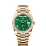 Rolex Day-Date 40 228398TBR (2024) - Green dial 40 mm Yellow Gold case (1/1)