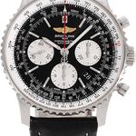 Breitling Navitimer 01 AB0120 (2015) - Zwart wijzerplaat 43mm Staal (2/5)