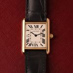 Cartier Tank Louis Cartier WGTA0067 (1917) - White dial 34 mm Yellow Gold case (5/7)