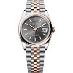 Rolex Datejust 36 126201 (2025) - Grijs wijzerplaat 36mm Staal (1/1)