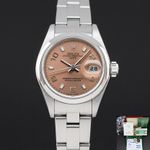 Rolex Oyster Perpetual Lady Date 79160 (2002) - Unknown dial 26 mm Steel case (1/8)