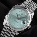 Rolex Day-Date 40 228206 (2021) - Blauw wijzerplaat 40mm Platina (3/7)