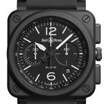 Bell & Ross BR 03-94 Chronographe BR0394-BL-CE (2025) - Black dial 43 mm Ceramic case (1/1)