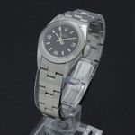 Rolex Oyster Perpetual 67180 (1997) - Black dial 26 mm Steel case (2/7)