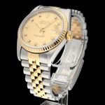 Rolex Datejust 36 16233G (1989) - 36mm Goud/Staal (4/8)