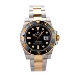 Rolex Submariner Date 116613LN (2017) - Black dial 40 mm Gold/Steel case (2/8)
