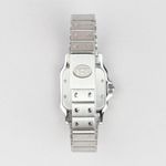 Cartier Santos 9057930 (Unknown (random serial)) - White dial 24 mm Steel case (7/7)