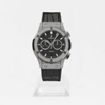 Hublot Classic Fusion Chronograph 541.NX.1171.LR.1704 (2024) - Zwart wijzerplaat 42mm Titanium (1/1)