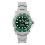 Rolex Submariner Date 116610LV (2017) - Green dial 40 mm Steel case (1/4)