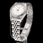 Rolex Lady-Datejust 69174 (1989) - Silver dial 26 mm Steel case (4/8)