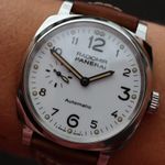 Panerai Radiomir 1940 3 Days Automatic PAM00655 (2016) - Wit wijzerplaat 42mm Staal (1/8)