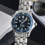 Omega Seamaster Diver 300 M 2551.80.00 (2006) - Blauw wijzerplaat 36mm Staal (3/8)