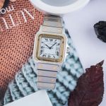 Cartier Santos 2961 (1995) - 29mm Goud/Staal (1/8)