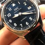 IWC Pilot's Watch Automatic 36 IW324008 (2022) - Blue dial 36 mm Steel case (6/8)