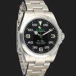 Rolex Air-King 126900 (2024) - Black dial 40 mm Steel case (4/8)