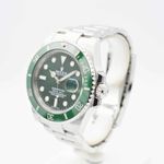 Rolex Submariner Date 116610LV (2013) - Green dial 40 mm Steel case (2/7)