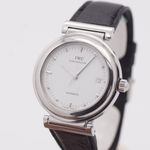 IWC Da Vinci Automatic IW3528 (2000) - Zilver wijzerplaat 37mm Staal (4/8)