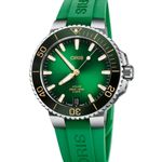 Oris Aquis Date 01 400 7769 4127-07 4 22 77FC (2026) - Groen wijzerplaat 42mm Staal (1/1)