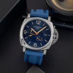Panerai Luminor Due PAM00964 (Unknown (random serial)) - Blue dial 45 mm Titanium case (1/8)