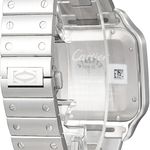 Cartier Santos WSSA0018 (2025) - Zilver wijzerplaat 40mm Staal (5/5)