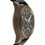 IWC Pilot Spitfire Chronograph IW387902 (Onbekend (willekeurig serienummer)) - Groen wijzerplaat 41mm Brons (7/8)