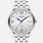 Montblanc Tradition 129286 (2023) - Silver dial 40 mm Steel case (1/3)