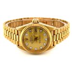 Rolex Lady-Datejust 6917 (1981) - Gold dial 26 mm Yellow Gold case (1/8)