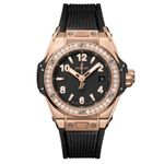 Hublot Big Bang 485.OX.1180.RX.1204 (2025) - Zwart wijzerplaat 33mm Goud/Staal (1/1)