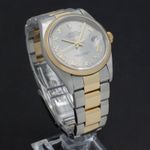 Rolex Datejust 36 16203 (2001) - Grijs wijzerplaat 36mm Goud/Staal (6/7)