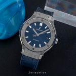 Hublot Classic Fusion Blue 565.NX.7170.LR (2022) - 38mm Titanium (3/8)
